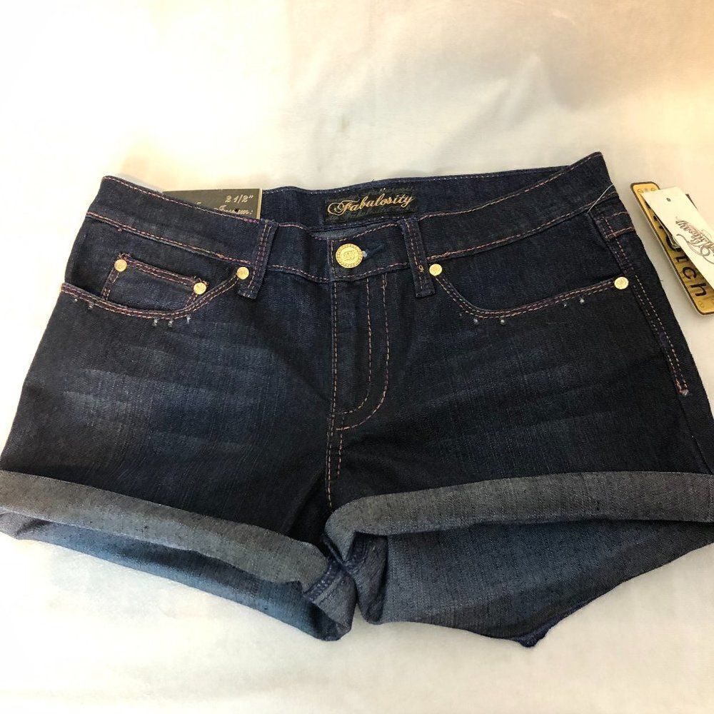Fabulosity stretch jean Shorts Womens Size 5  NWT.     WS